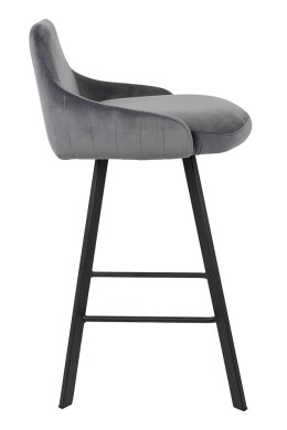 KOD -5% | Krzesło barowe CANVA szare