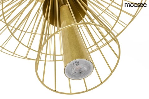 MOOSEE lampa wisząca SESTO złota MOOSEE lampa wisząca SESTO złota