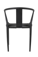 -15% Krzesło WISHBONE METAL czarne