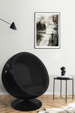 KOD -5% | Fotel BALL BLACK czarny