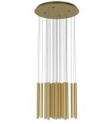 MAXLIGHT P0476D LAMPA WISZĄCA ORGANIC 33x1 ZŁOTO SZCZOTKOWANE