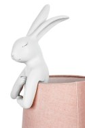 -15% KARE lampa stołowa RABBIT biała / różowa