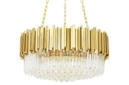 -15% Lampa wisząca IMPERIAL GOLD 80 - stal, kryształ