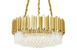 -15% Lampa wisząca IMPERIAL GOLD 80 - stal, kryształ