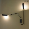 -15% MOOSEE lampa ścienna TENTA czarna