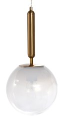 LAMPA WISZĄCA TRIPLE BALL METAL GLASS