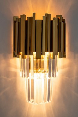 -15% Lampa ścienna IMPERIAL WALL GOLD - stal, kryształ