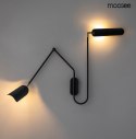 -15% MOOSEE lampa ścienna TENTA czarna