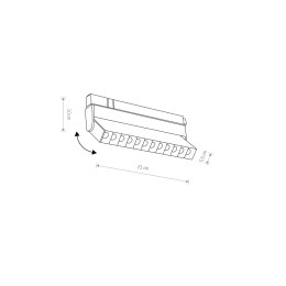 Lampy LED - LVM FOCUS OUT LED 9W