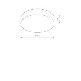 PLAFON ARENA LED IP20 18W 10180 NOWODVORSKI LIGHTING