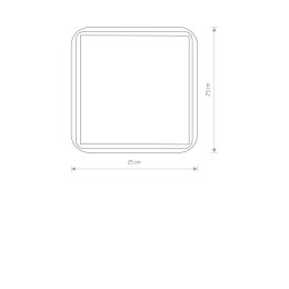 PLAFON IP44 TAHOE II 10044 NOWODVORSKI LIGHTING