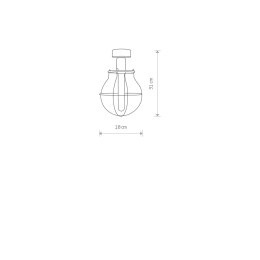 LAMPA SUFITOWA MANUFACTURE 9741 NOWODVORSKI