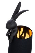 -15% KARE lampa stołowa RABBIT czarna / czarna