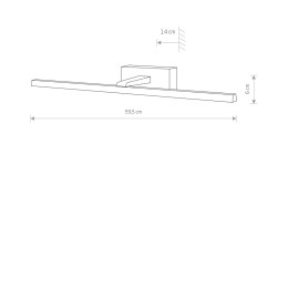 KINKIET VAN GOGH LED M 10291 IP20 NOWODVORSKI LIGHTING