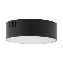 PLAFON LAMPA SUFITOWA LID ROUND LED CZARNY 10415 NOWODVORSKI LIGHTING