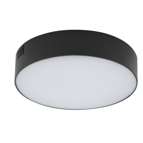 PLAFON LAMPA SUFITOWA LID ROUND LED CZARNY 10407 NOWODVORSKI LIGHTING