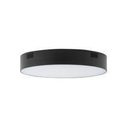 PLAFON LAMPA SUFITOWA LID ROUND LED CZARNY 10407 NOWODVORSKI LIGHTING