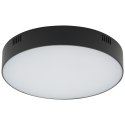 PLAFON LAMPA SUFITOWA LID ROUND LED CZARNY 10408 NOWODVORSKI LIGHTING