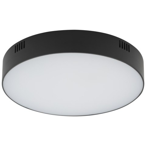 PLAFON LAMPA SUFITOWA LID ROUND LED CZARNY 10408 NOWODVORSKI LIGHTING