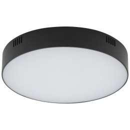 PLAFON LAMPA SUFITOWA LID ROUND LED CZARNY 10417 NOWODVORSKI LIGHTING