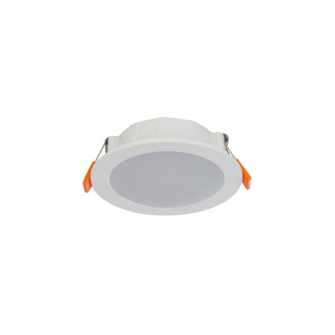 OPRAWA WPUSZCZANA IP44 CL KOS LED 8W, 3000K WHITE BIAŁA 8782 NOWODVORSKI