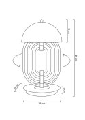 -15% MOOSEE lampa stołowa BOTTEGA złota / czarna