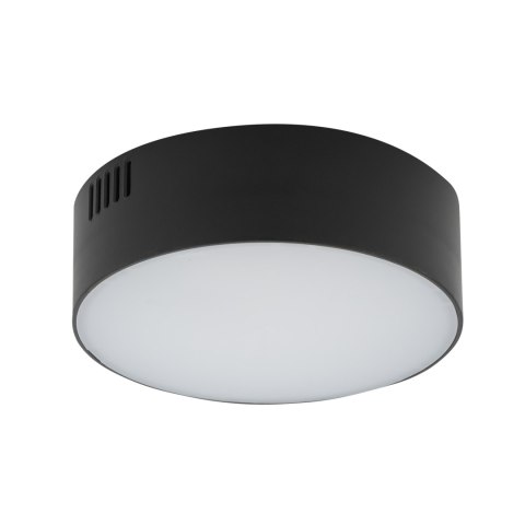 PLAFON LAMPA SUFITOWA LID ROUND LED CZARNY 10406 NOWODVORSKI LIGHTING