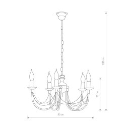 LAMPA WISZĄCA ARES V 205 NOWODVORSKI