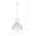 LAMPA WISZĄCA BIO I ZWIS 6333 NOWODVORSKI