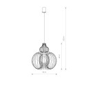 LAMPA WISZĄCA MEKNES WHITE 5297 NOWODVORSKI