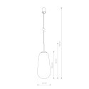 LAMPA WISZĄCA PEAR L 8671 NOWODVORSKI