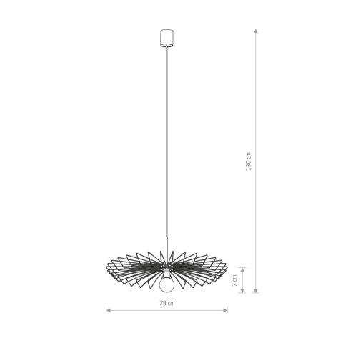 LAMPA WISZĄCA UMBRELLA 8874 NOWODVORSKI LAMPA WISZĄCA UMBRELLA 8874 NOWODVORSKI