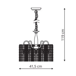 Bright Star 5 lampa wisząca LP-812/5P