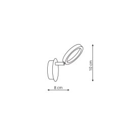 Carrara 1 spot LP-1864/1W