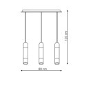 Forli 3 lampa wisząca LP-8011/3P