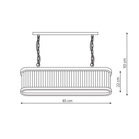 Galaxy lampy wisząca LP-8527/5P Galaxy lampy wisząca LP-8527/5P