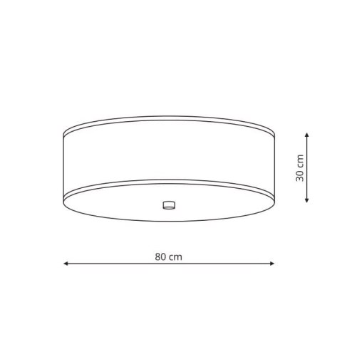 Girona plafon biały 80cm LP-2190/6C-80 WH Girona plafon biały 80cm LP-2190/6C-80 WH