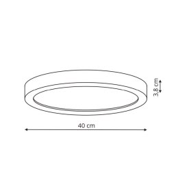 Loria 1 natynkowa duża LP-2526/1C-40 WH