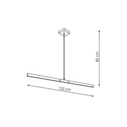 Lugano 1 lampa wisząca LP-2828/1P -132