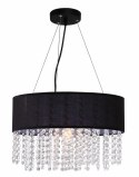 Madryt lampa wisząca czarna LP-81458/1P BK