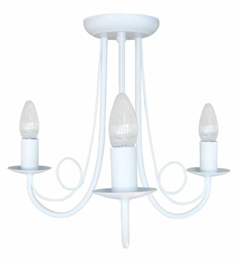 Perła 3 lampa wisząca biała LP-020/3P