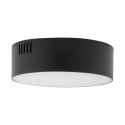 PLAFON LAMPA SUFITOWA LID ROUND LED CZARNY 10406 NOWODVORSKI LIGHTING