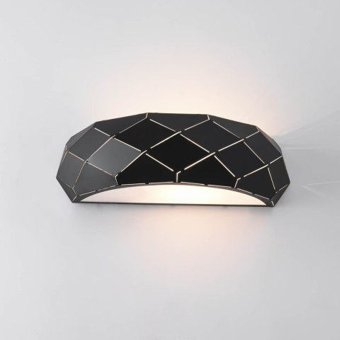 Reus kinkiet czarny LP-8069/1W BK