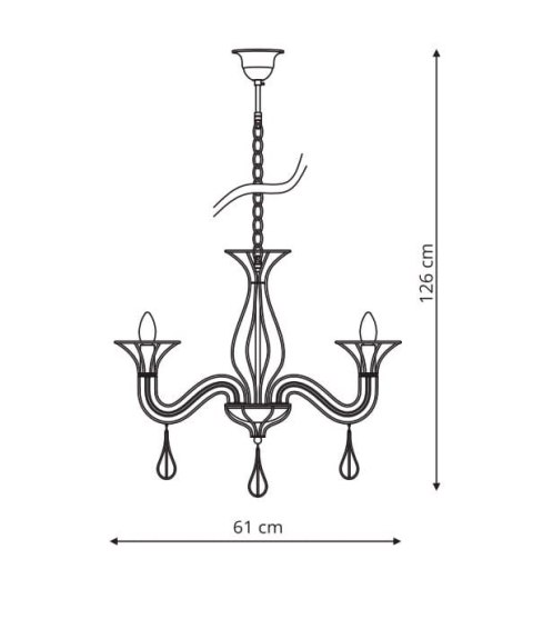 Tarragona 6 lampa wisząca LP-6756/6P