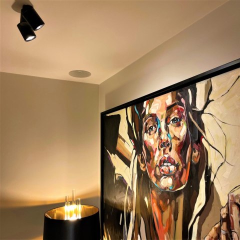 Boston 2 reflektor czarny LP-741/2W BK