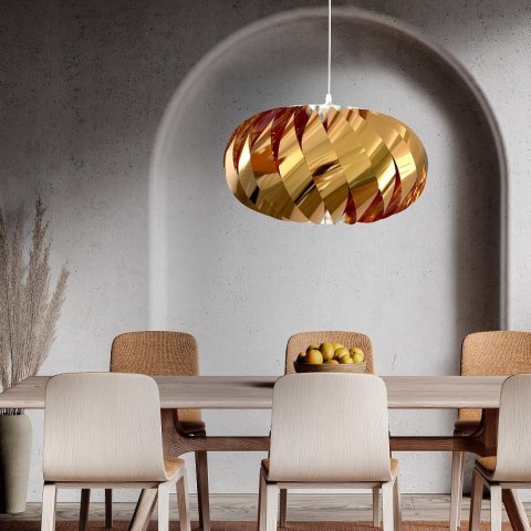 Jet lampa wisząca złota LP-023/1P GD