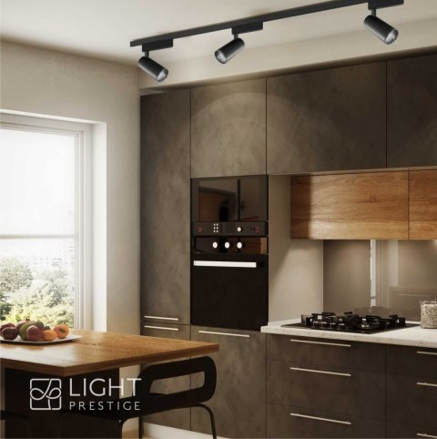 Leon SET 1F szynoprzewód czarny LP-1919/1W BK SET