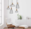 Moderno lampa wisząca duża GU10 LP-1221/1P B BK