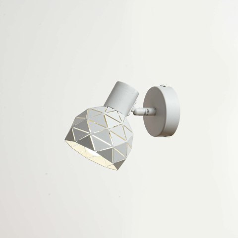 Reus 1 spot biały LP-8069/1WS WH