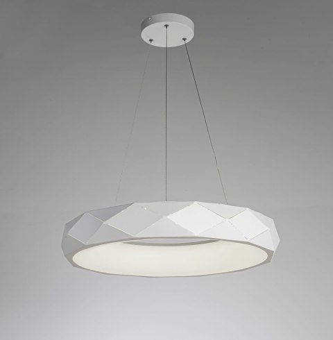 Reus LED lampa wisząca biała LP-8069/1P LED WH